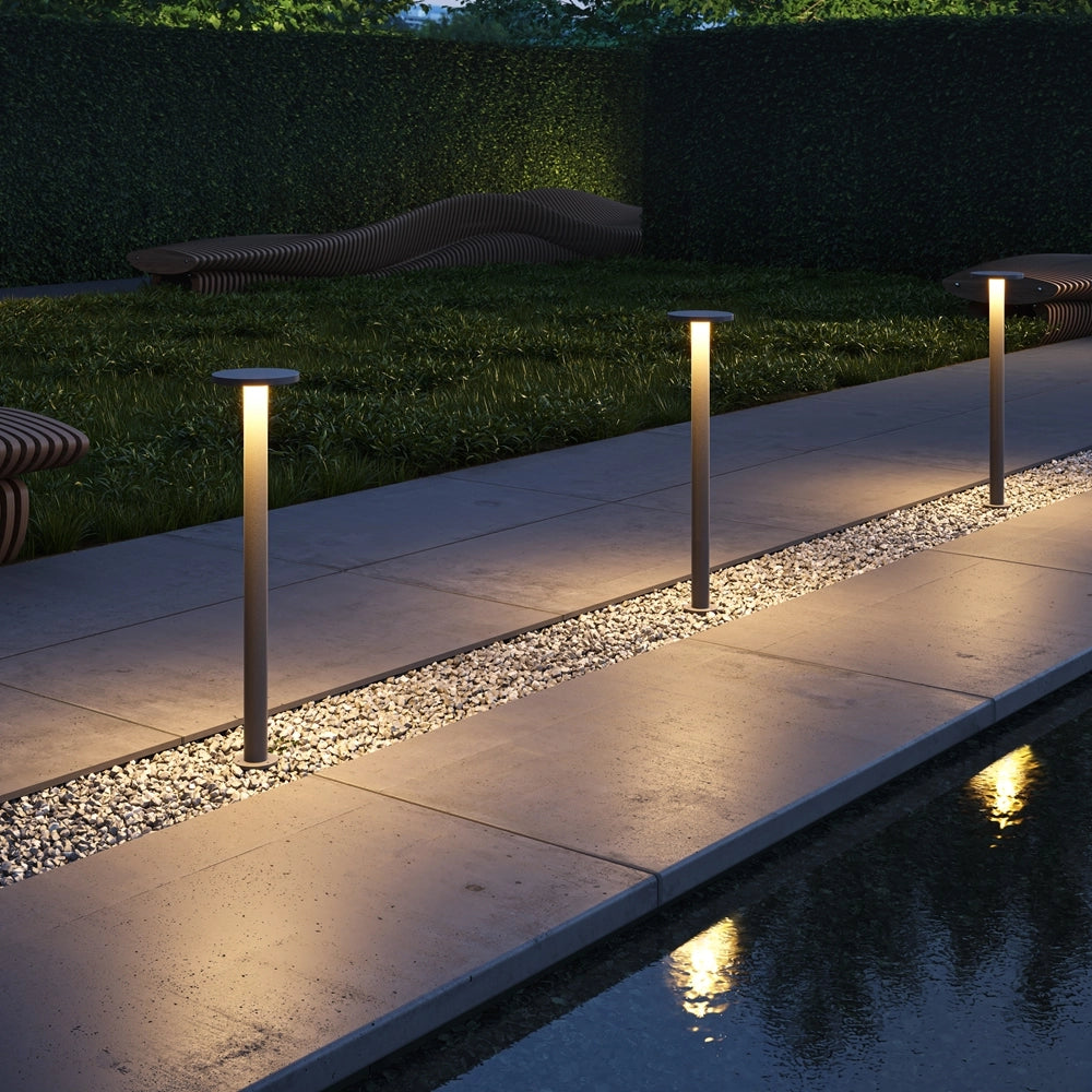 Paletto LED Maytoni Wald 12W 3000K IP65 esterno grafite