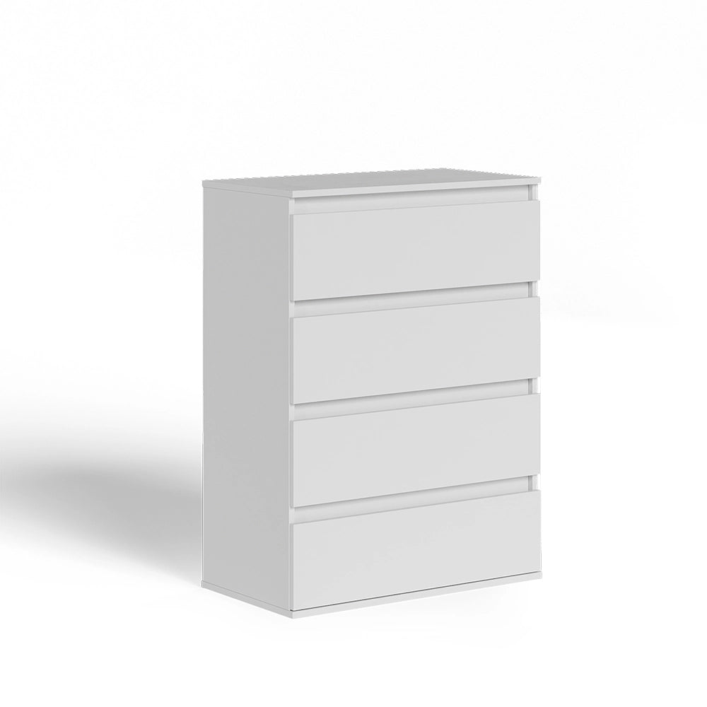 Vicco Cassettiera Bianco 74 x 99.6 cm con 4 cassetti