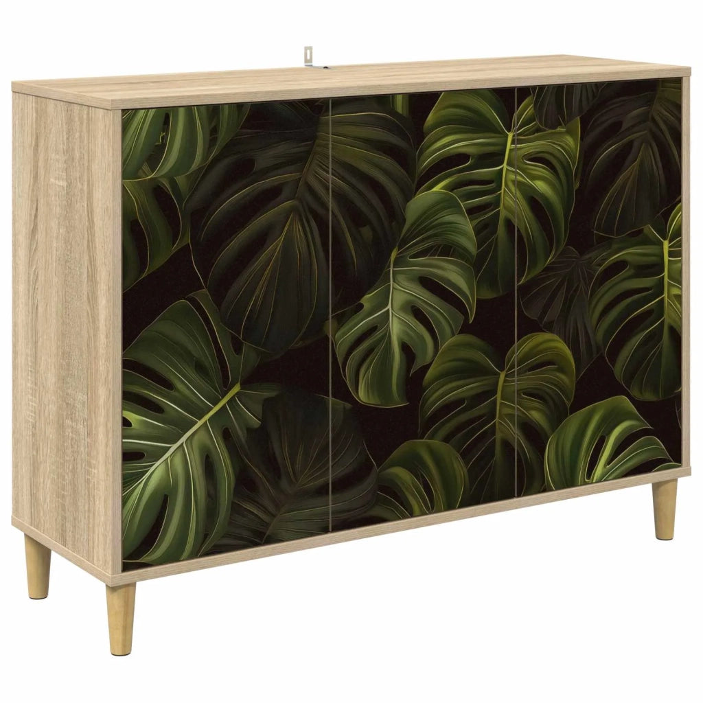 Credenza ELBURG Sonoma 102 x 33 x 75 cm Legno ingegnerizzato 8006953