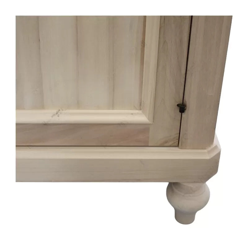 Credenza 4 porte 4 cassetti legno grezzo 198x50x107 (1620) - Mobili 2G
