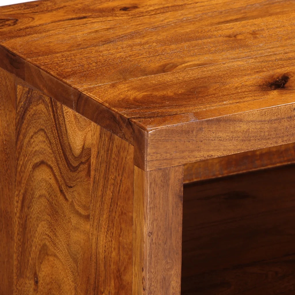 Mobile Porta TV-Mobile per TV-Credenza TV Multicolore 110x30x40 Legno Massello di Acacia 209111