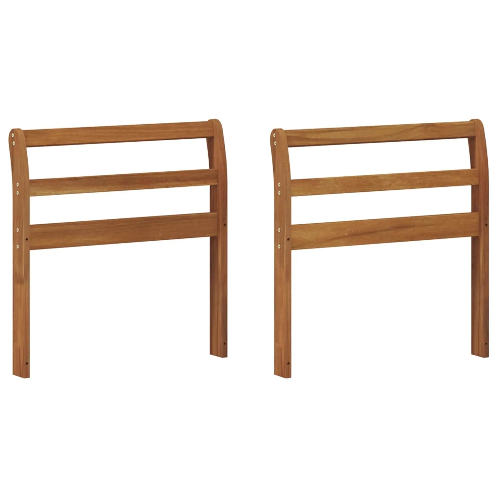 Bracciolo 2 pz Naturale 58,5 x 8 x 60 cm 900513