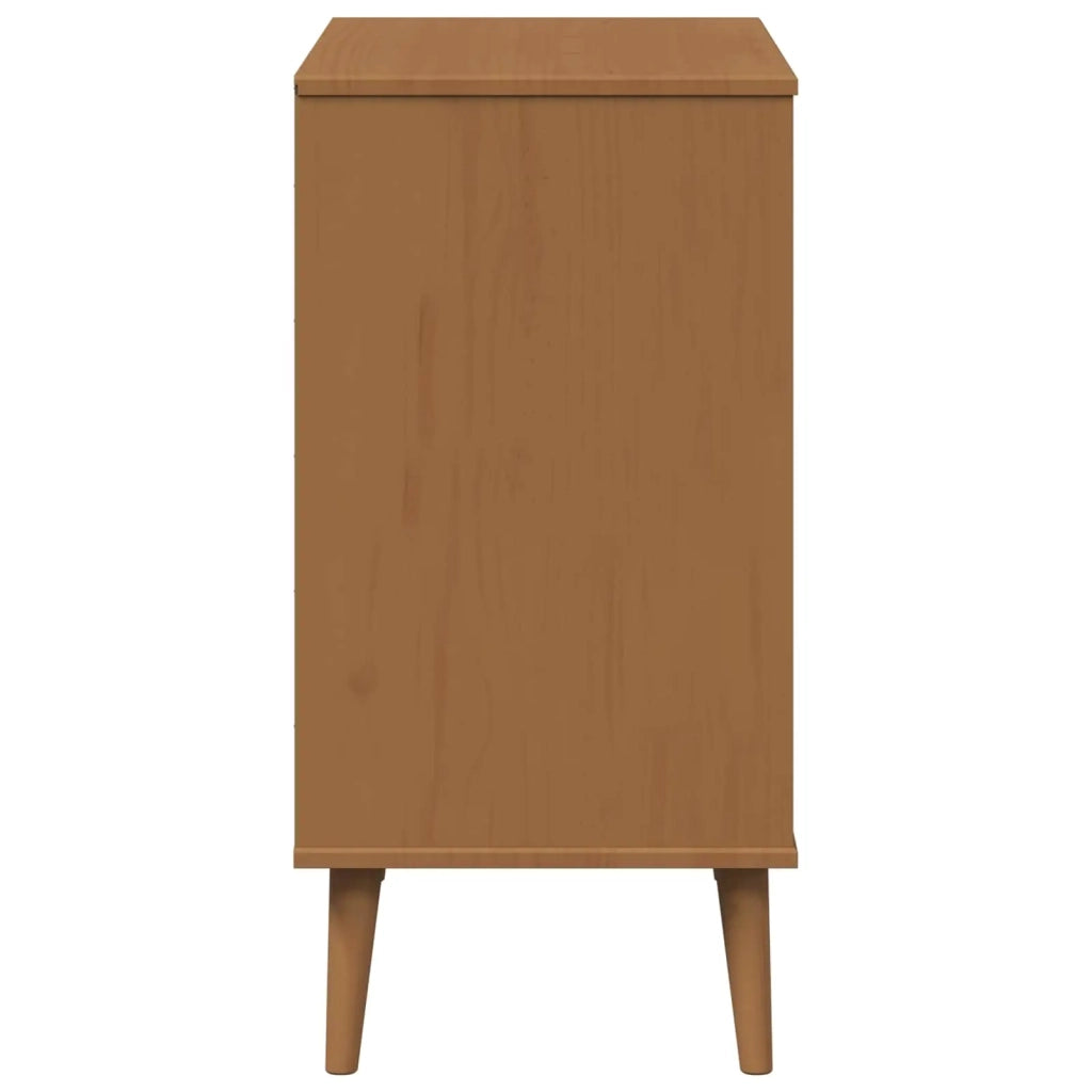 Credenza MOLDE Caramello 90 x 40 x 80 cm 42020946