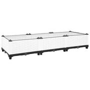 Fioriera Rialzata 120x40x23 cm in Polipropilene 153306