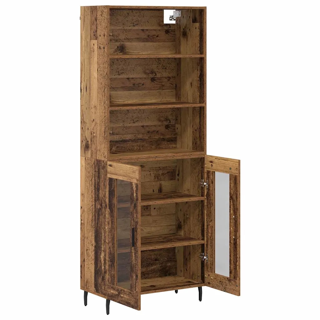 Credenza Legno vecchio 69,5 x 34 x 180 cm