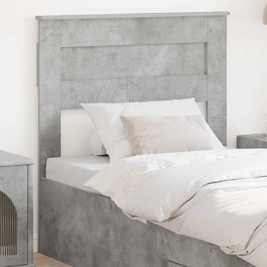 Testiera Grigio cemento Legno ingegnerizzato 888136