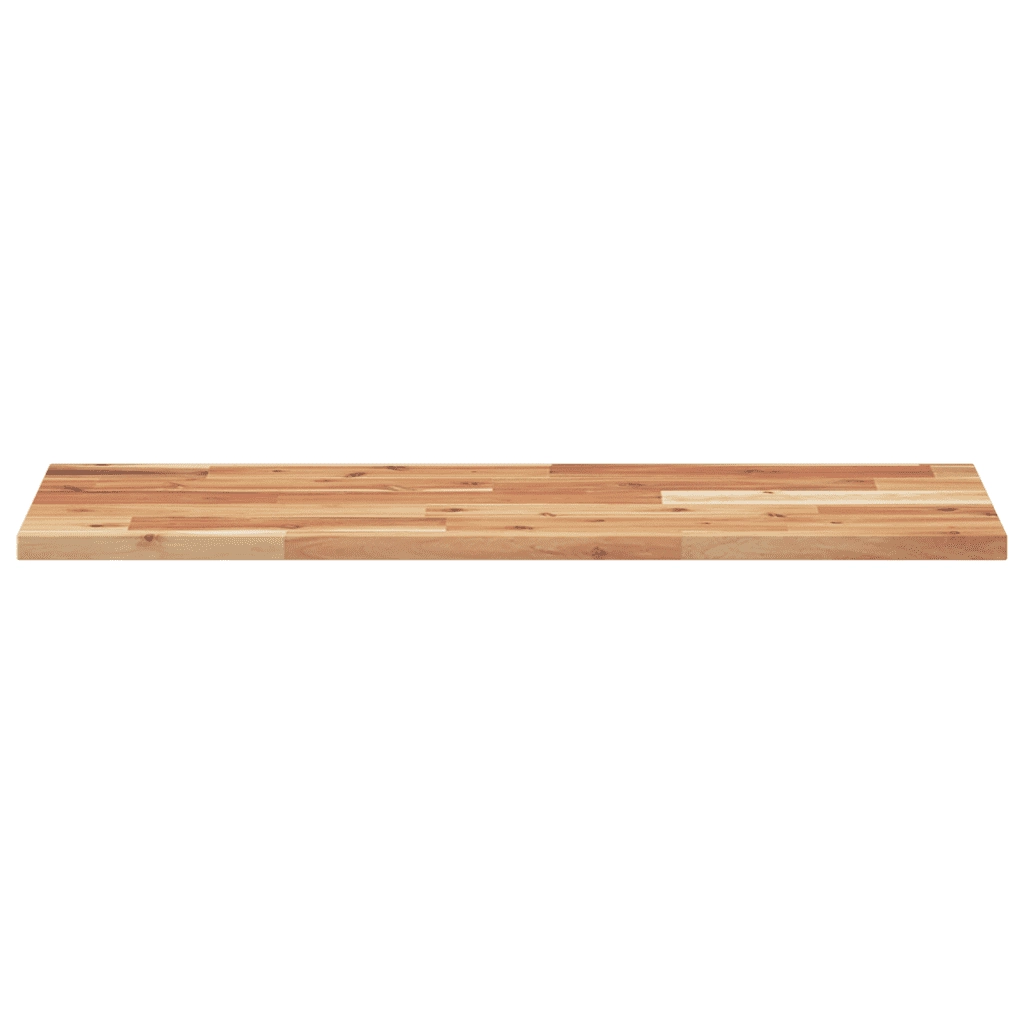 Mensole da Parete 4 pz 100x30x2 cm Legno Acacia Rifinito a Olio 3279538