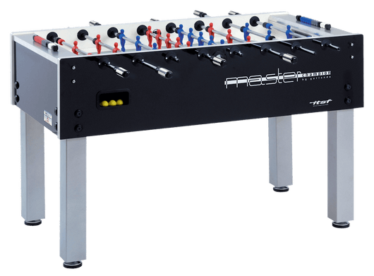 Calciobalilla in Mdf con Aste Uscenti e Campo Gioco Lungo Garlando Master Champion Itsf