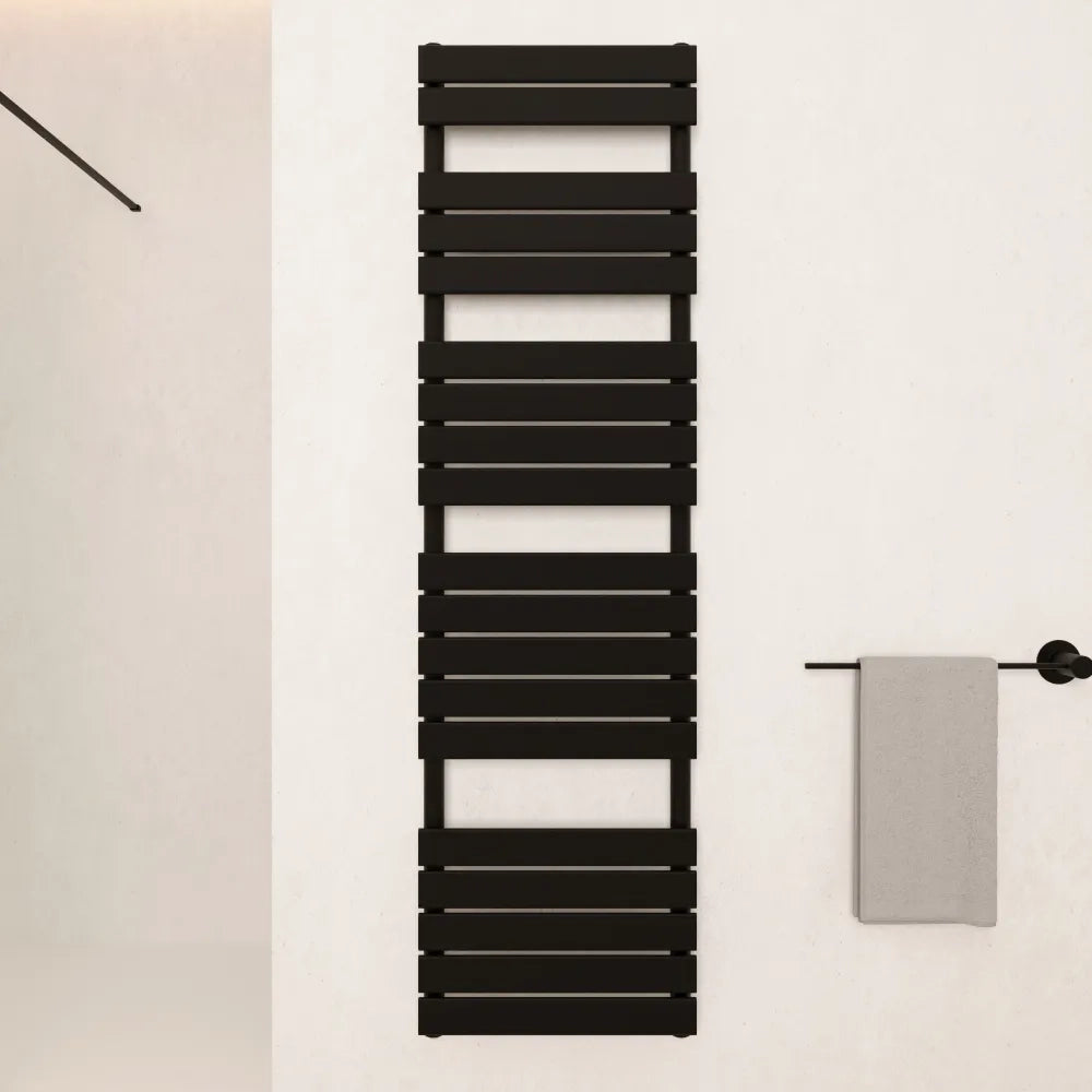 Termoarredo idraulico 1800x500 nero opaco interasse 450 | Andromeda