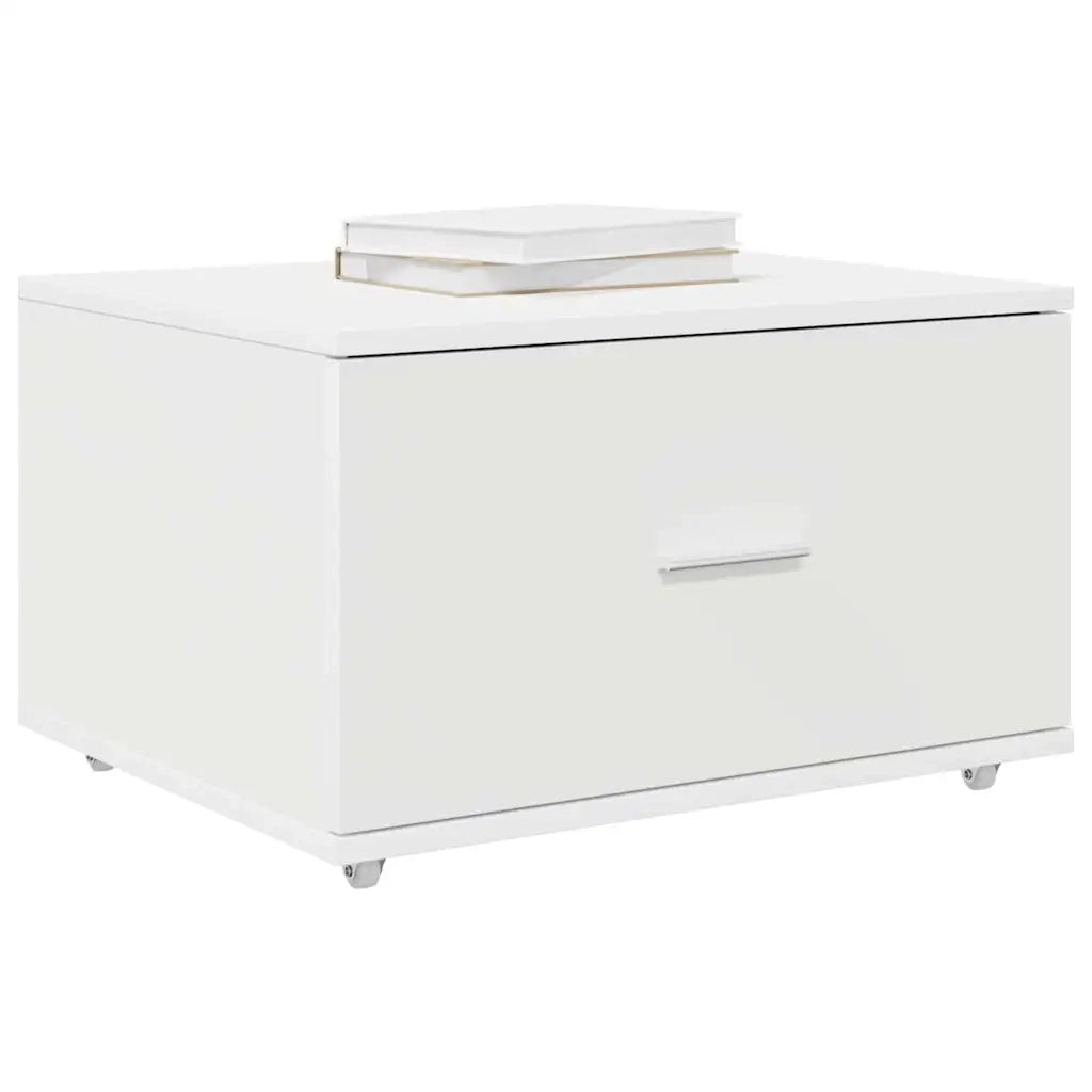 Mobile con Cassetti con ruota Bianco 55 x 45 x 31 cm 869306