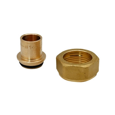 RACCORDO GAS A SALDARE K2 TC- TC 3/4 X 12 mm- TECO- pezzi 1
