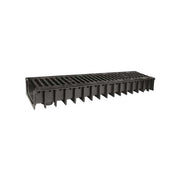 CANALE IN PP CON GRIGLIE IN GHISA B125- 100X100 - 1000 mm- SAB- pezzi 1