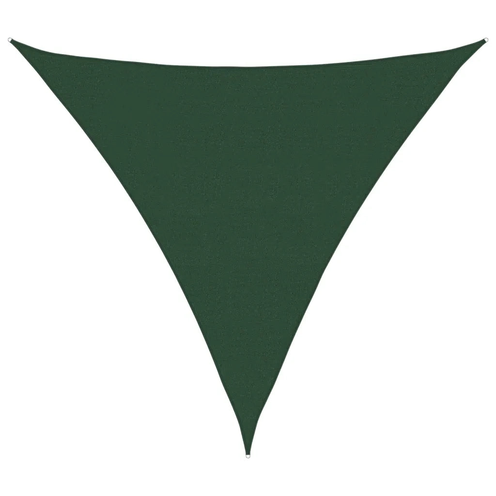 Vela Parasole 160 g/m² Verde Scuro 5x5x5 m in HDPE 311482