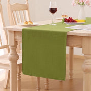 Tela da Cucina con Effetto Loto 40 x 240 cm, Lavabile, Idrorepellente, Decorazione Moderna per Feste in Cucina, Verde
