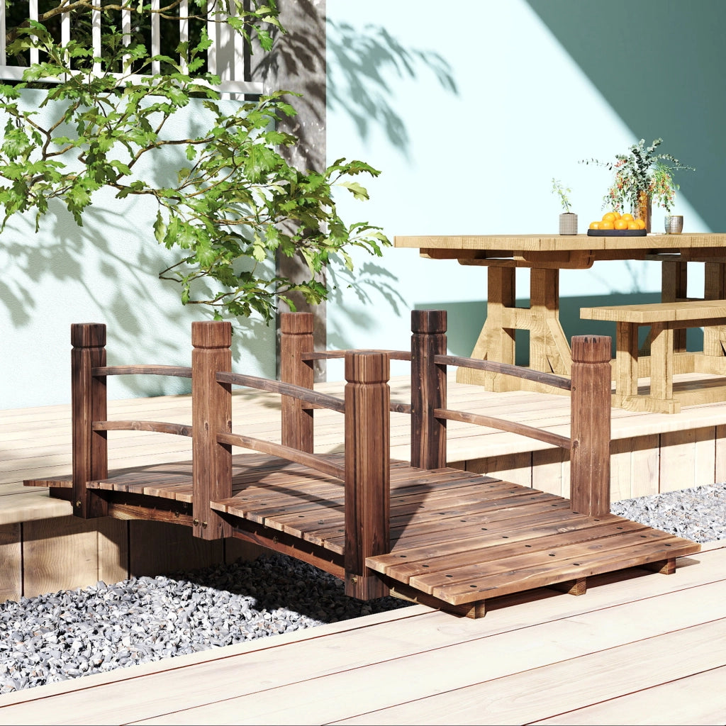 Ponticello da Giardino ¨C zephmum ¨C Legno di Pino 152.5x67x48 cm