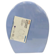 Trade Shop - Copriwater Sedile Coprivaso Wc Water Bagno In Plastica Magnolia Blu 87634 -