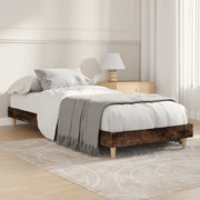 Giroletto senza Materasso Rovere Fumo 75x190 cm in Truciolato 832106