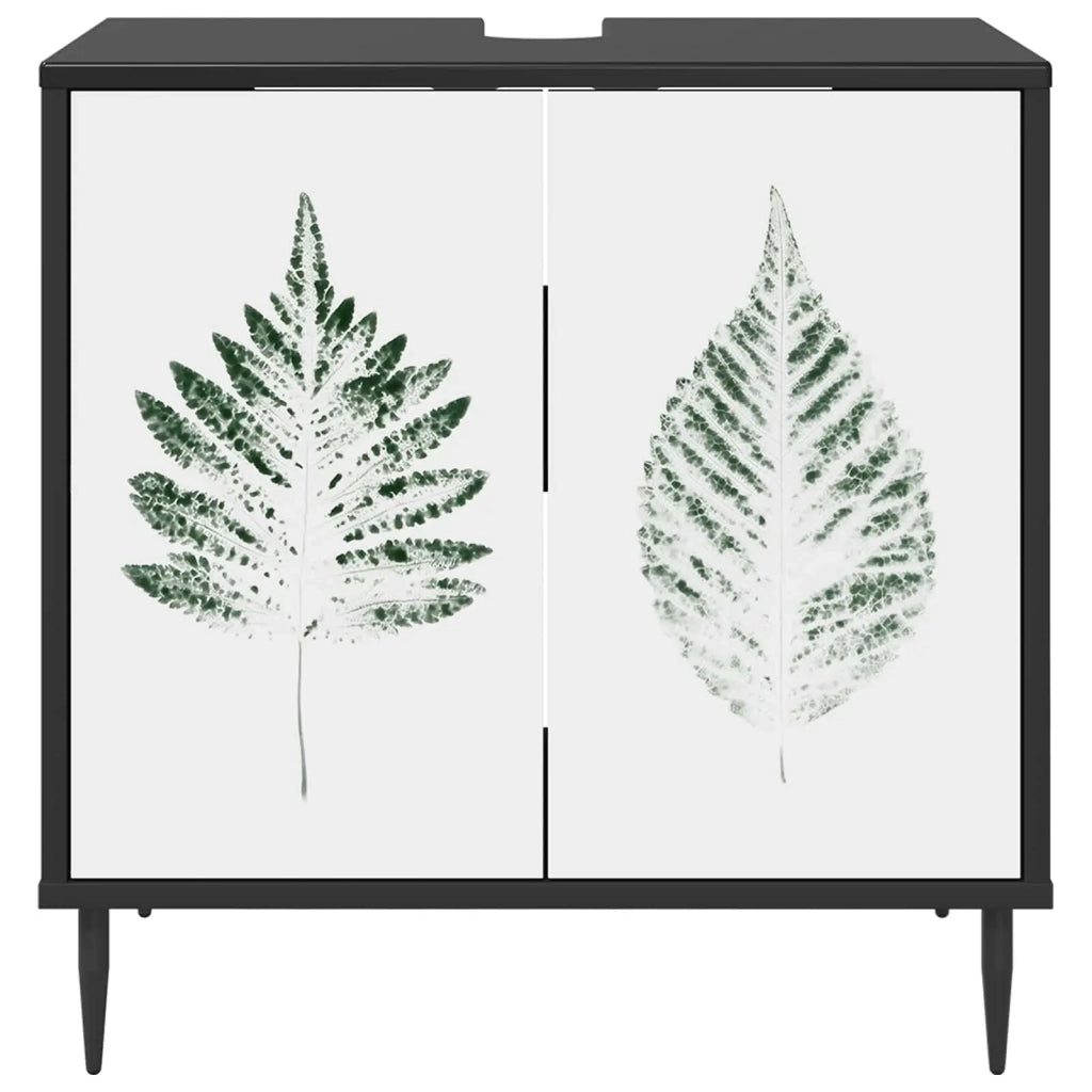 Mobile da Bagno HANAU Rovere Nero 60 x 40 x 61 cm 8007425