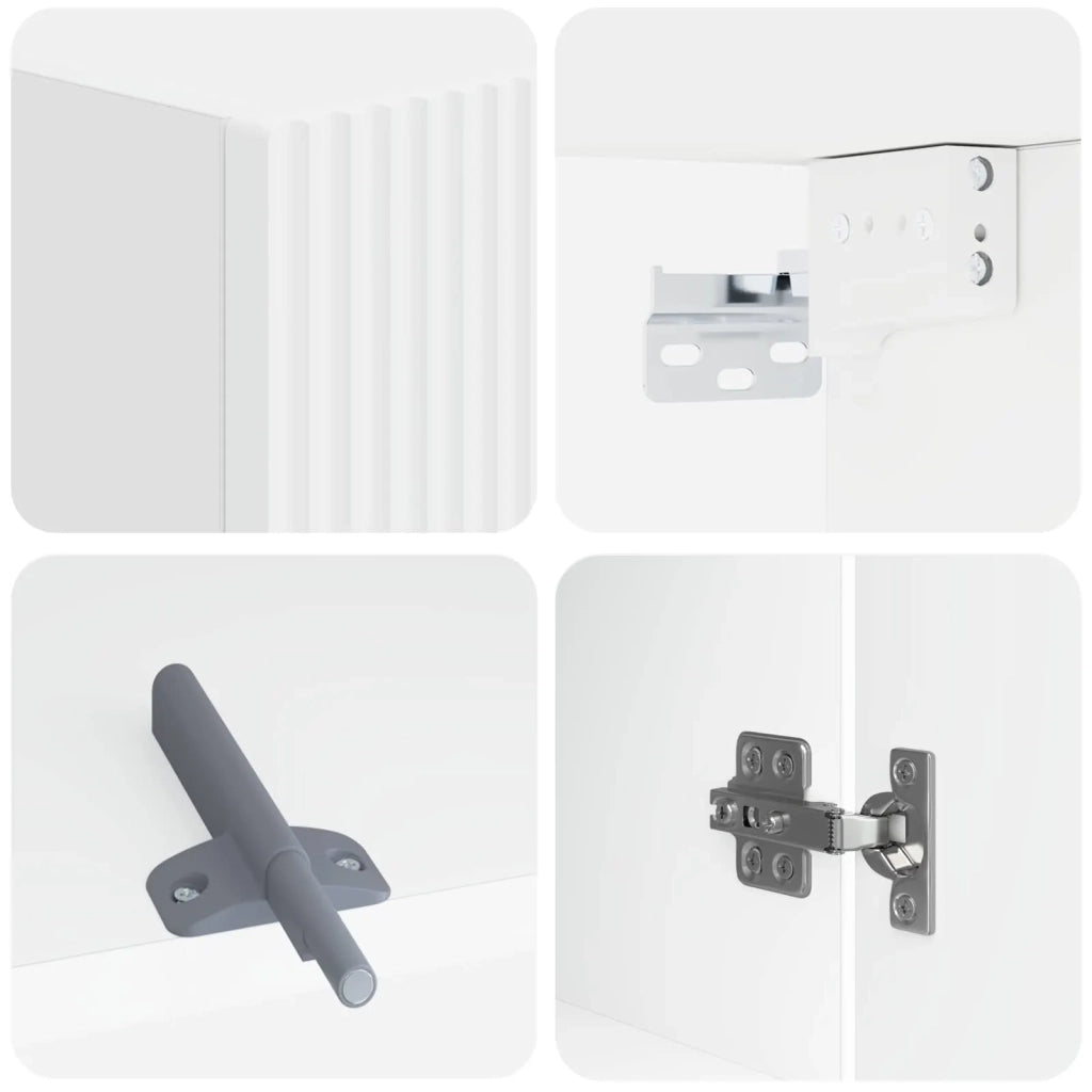 Armadio da bagno a muro ARNHEM Bianco 30 x 31 x 59 cm 896585
