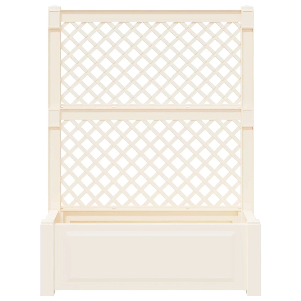 Vaso Grande con Direzione Bianco 99,5 x 43 x 133,5 cm PP