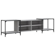 Mobile TV | Armadietto TV | Mobile Porta TV Grigio Sonoma 203x37x50 cm in Legno Multistrato
