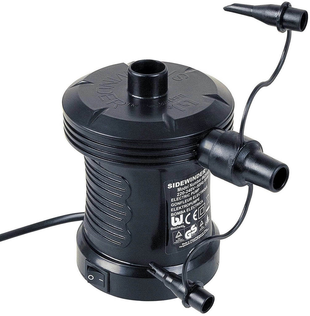 Gonfiatore elettrico bestway 62139 per piscina da 220 v utile anche per sgonfiare
