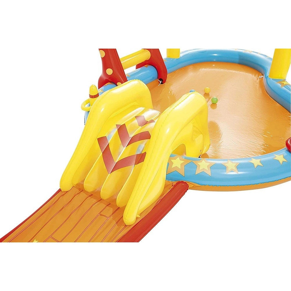 Trade Shop - Piscina Gonfiabile Play Center Piccolo Campine Bambini 435x213x117cm Sport 53068 -