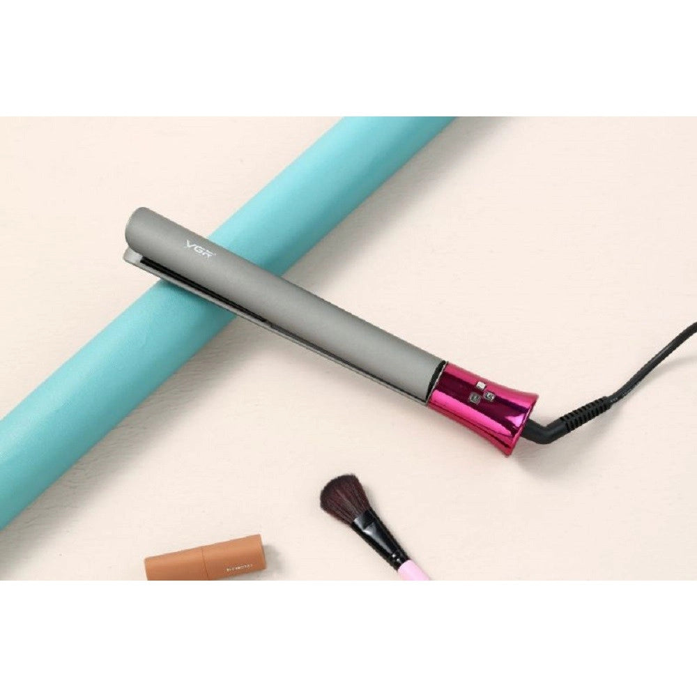 Trade Shop - Vgr V-575 Piastra Professionale Capelli Parrucchiere Lcd Tormalina -