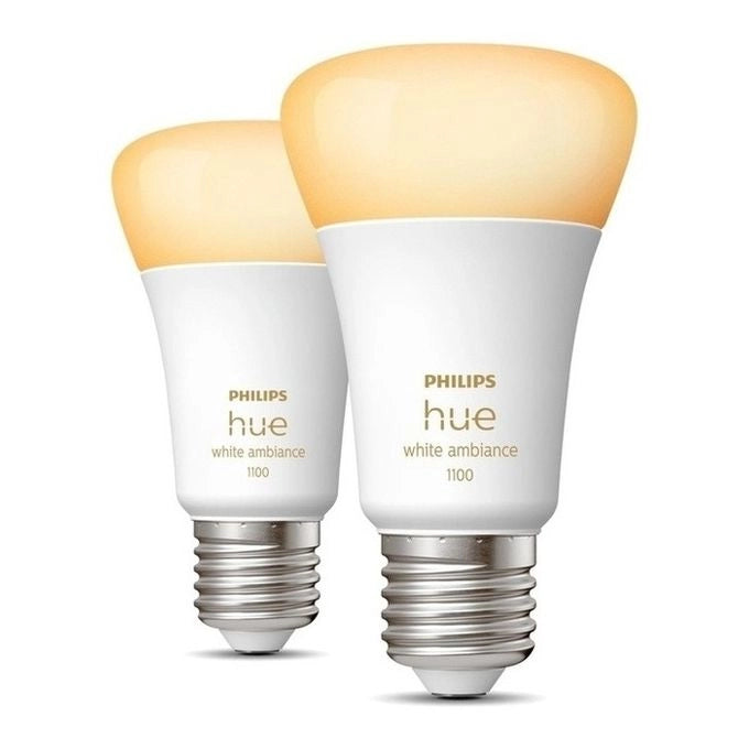 Philips Hue White ambiance 2 Lampadine Smart E27 75 W