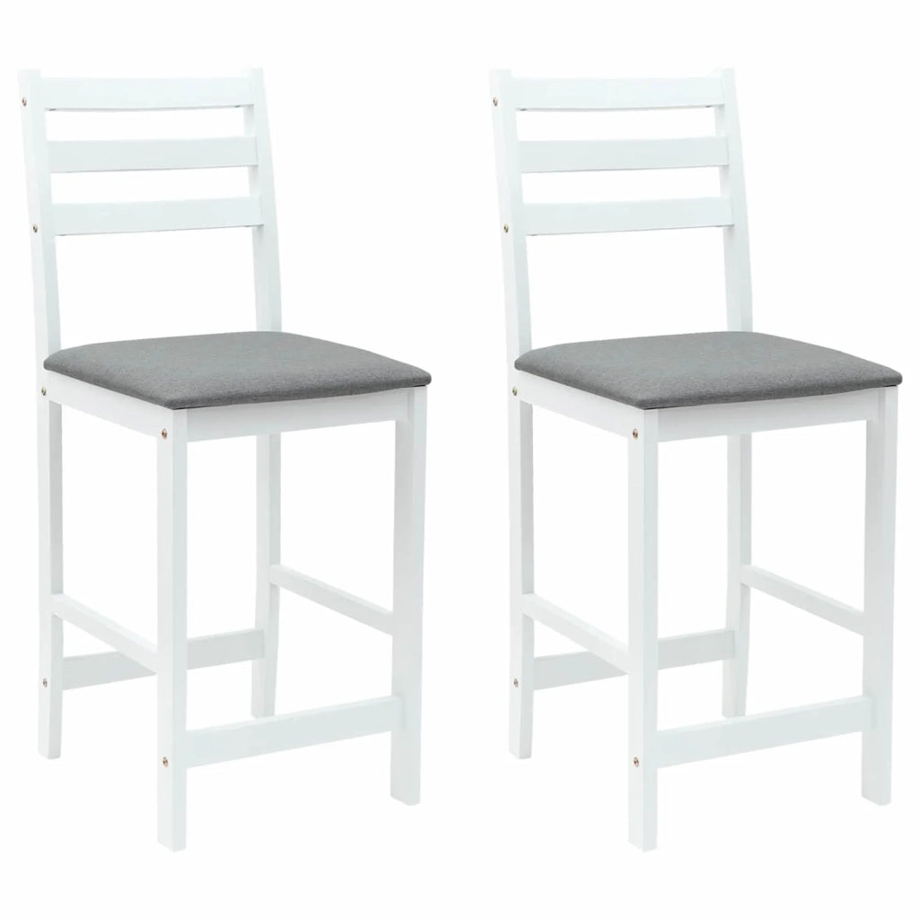 Sedie da pranzo 2 pcs Bianco 40 x 47,5 x 99,5 cm