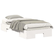 Letto singolo | Letto per adulti | Struttura del letto Bianco 100 x 200 cm