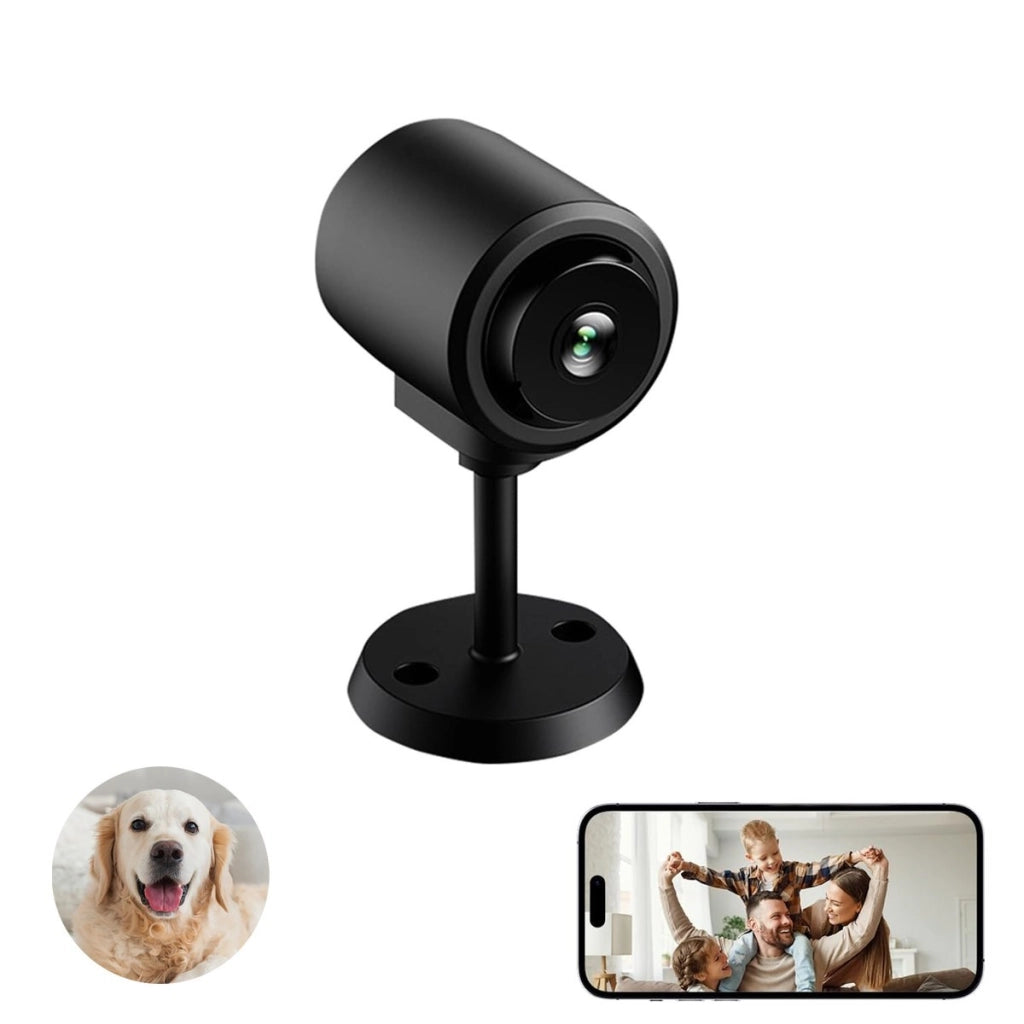 TELECAMERA IP WI-FI SMART 2MP SENZA FILI INTERNO VIDEO SORVEGLIANZA NOTTURNA APP