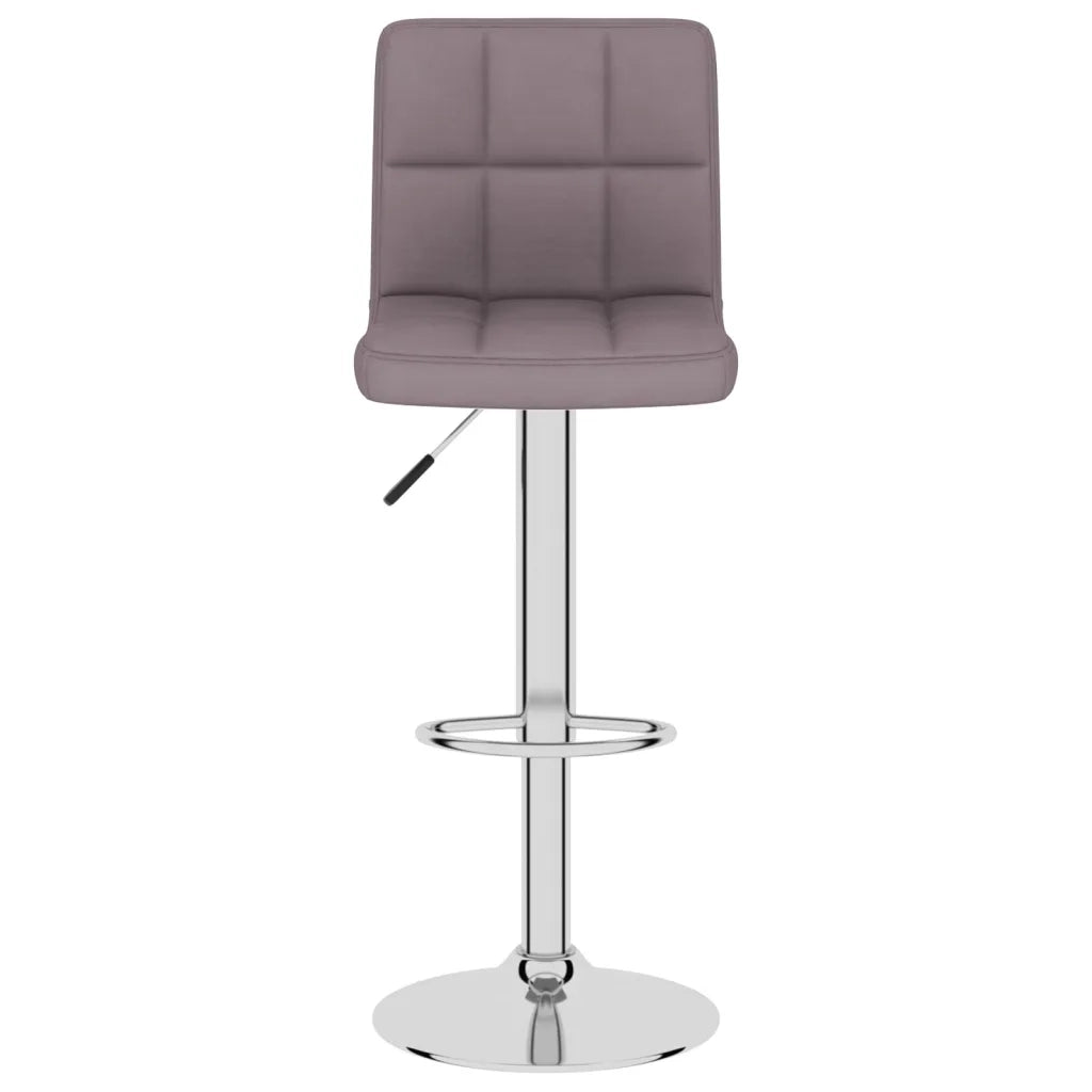 Sgabelli da Bar 2 pz Tortora in Tessuto cod mxl 55544