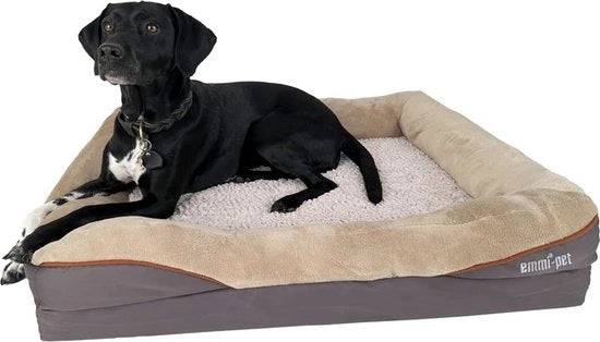 Letto per cani ortopedico per grandi cani, 91 x 68 x 20 cm, divano per cani lavabile, ideale dopo una lunga giornata piena di piacere e attività, si adatta ottimamente alla forma del corpo