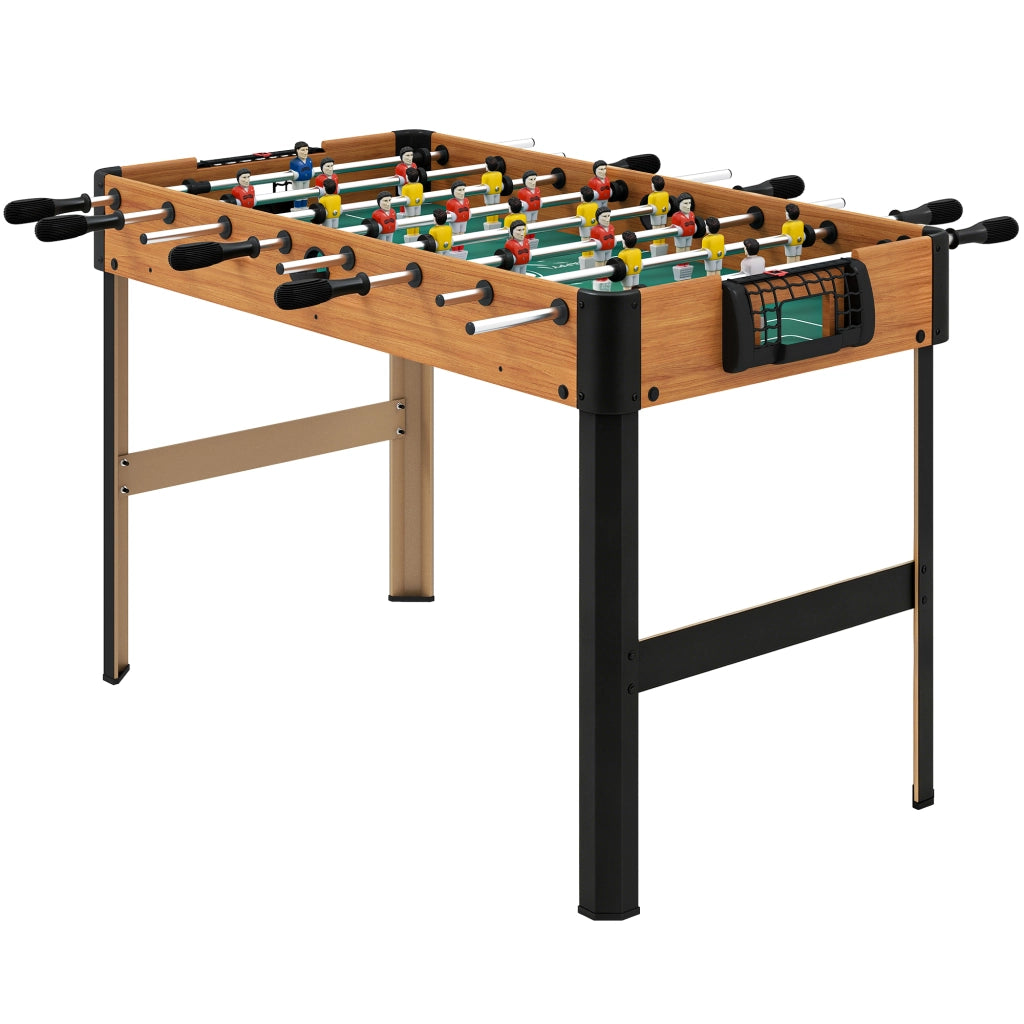 Tavolo da calcio per bambini ¨C zephmum ¨C 118x104x69 cm nero
