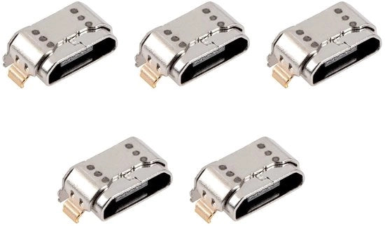 Porta Ricarica Micro USB - 5 pezzi - Adatto per Samsung Galaxy Tab A - Alta Qualità
