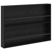 Scaffale per riviste Rovere Nero 100 x 12 x 70 cm CFW2642173
