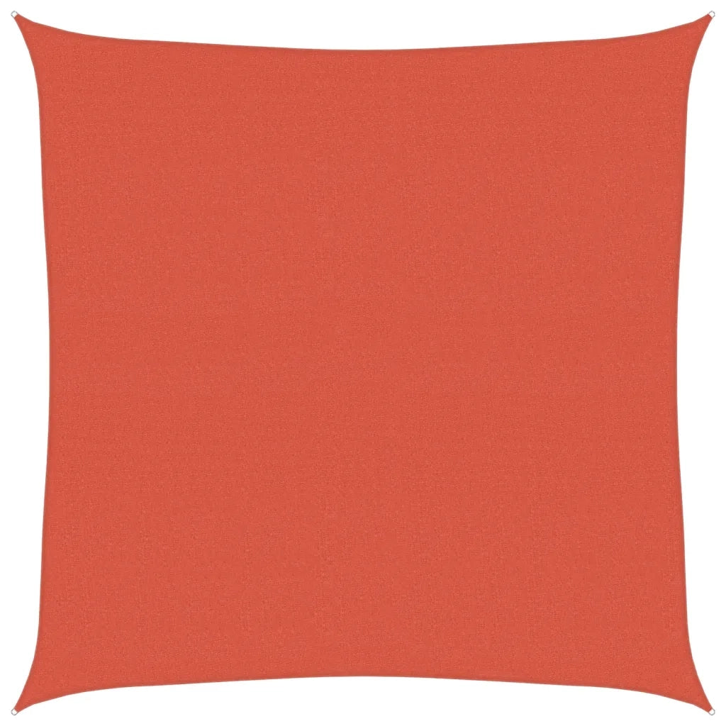 Vela Parasole 160 g/m² Quadrata Terracotta 4,5x4,5 m in HDPE 311332