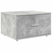 Cassettiera moderna e compatta 55 x 45 x 31 cm pratica soluzione contenitiva stile contemporaneo legno grigio cemento 02_0052196