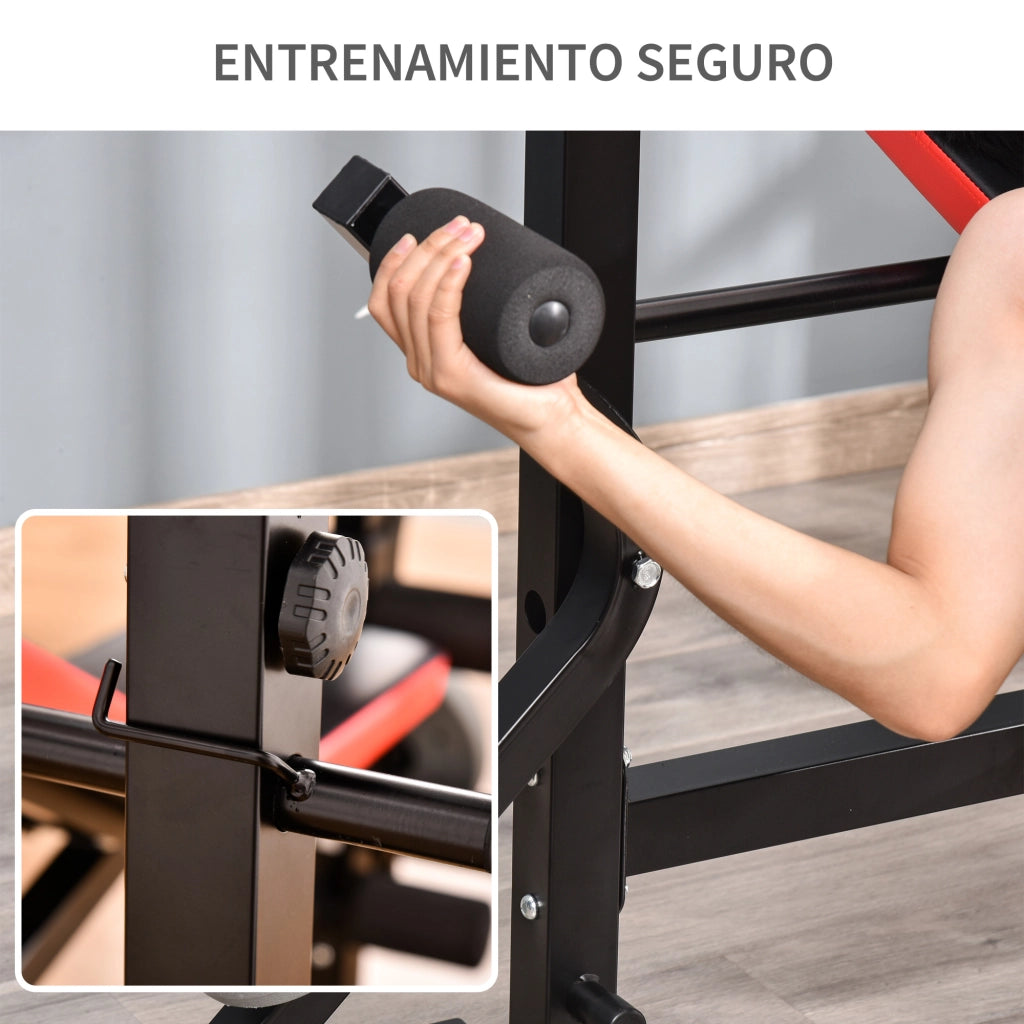 Panchetta Allenamento Multifunzionale ¨C zephmum ¨C Nero