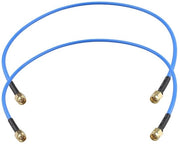 2 pezzi di cavo RF coaxiale maschio a maschio RG402 50 Ohm basso perdita estensione 50cm/19.7 pollici per analizzatore di rete VNA analizzatore di antenna analizzatore di spettro