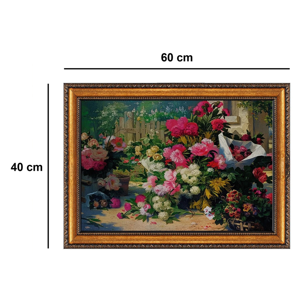 Naradama, Quadro Materiale Struttura in Tessuto, 40x60h cm Multicolore