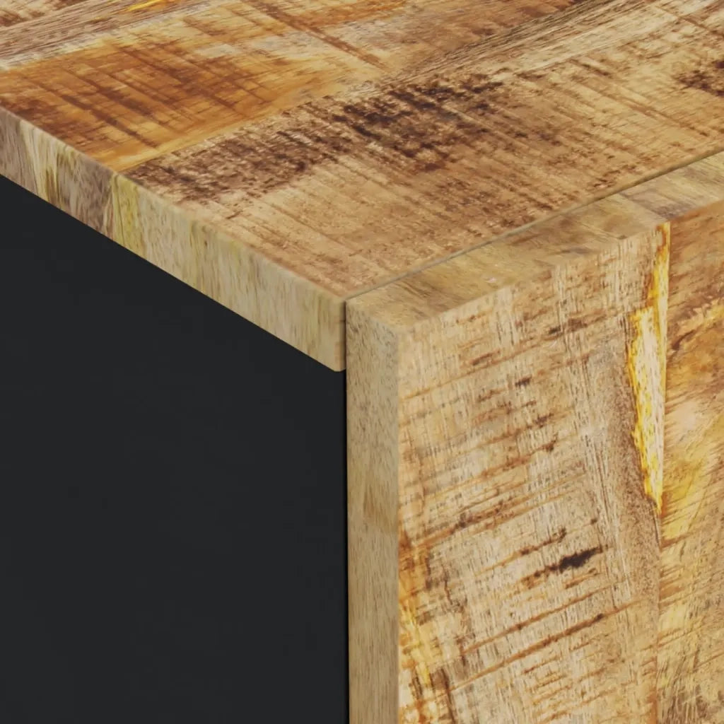 Mobile Lavabo | Armadio Lavabo 62x33x58cm Legno Massello Mango Legno Multistrato