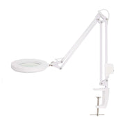 Lampada di ingrandimento a LED da 6W 700lm 6500K con morsetto di montaggio Bianco Nedis