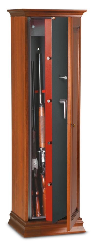 Fuciliera Portafucili a Chiave Serie 10 Armi con Tesoretto Technomax - 1510X635X385Mm