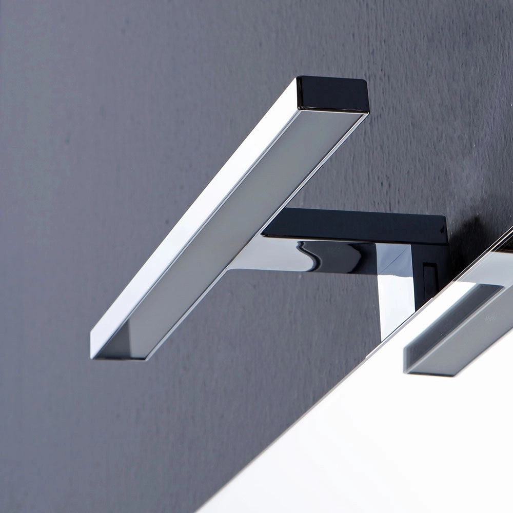 Specchiera bagno 90 x 70 cm con luce led