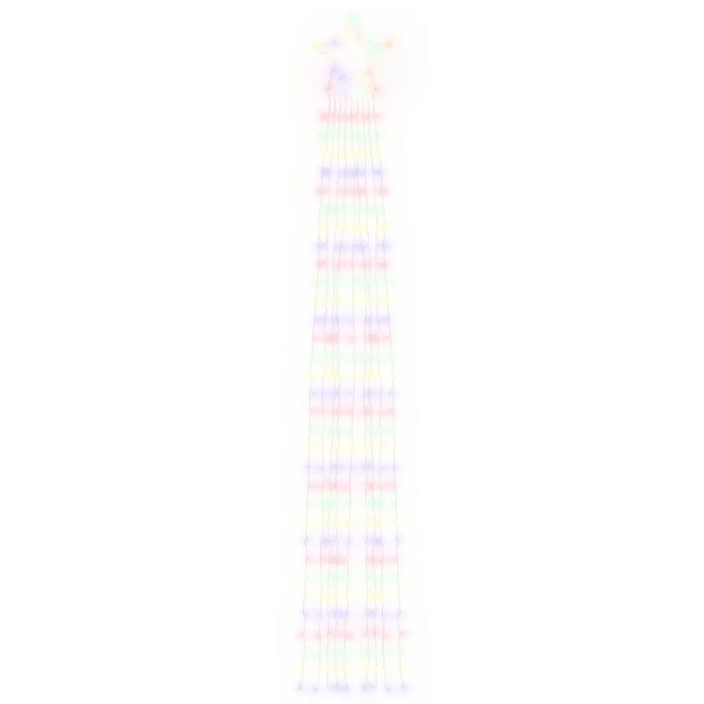 Illuminazione per Albero di Natale 320 LED Colorato 375 cm 356926