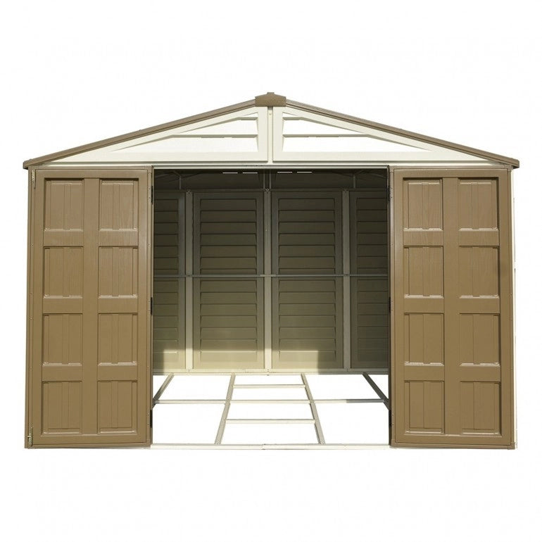 Casetta in PVC WoodBridge Plus 10,5'x10,5' Duramax Premier, 325 x 326 x 233 cm