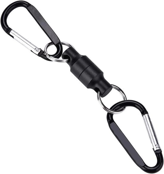 Accessorio per accesso velico magnetico in lega di alluminio per carabina per fissaggio a tasca cinturone o cinturino