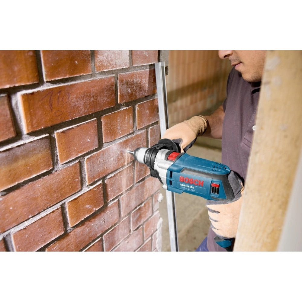 Trade Shop - Bosch Gsb 16 Re Trapano A Percussione Battente Professionale Taladro Foret Drill -